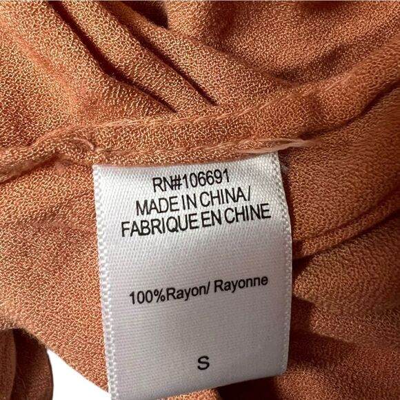 YFB Young Fabulous & Broke Abigail Tie dye Wrap Wide Leg Pants Size Small - Picture 5 of 6